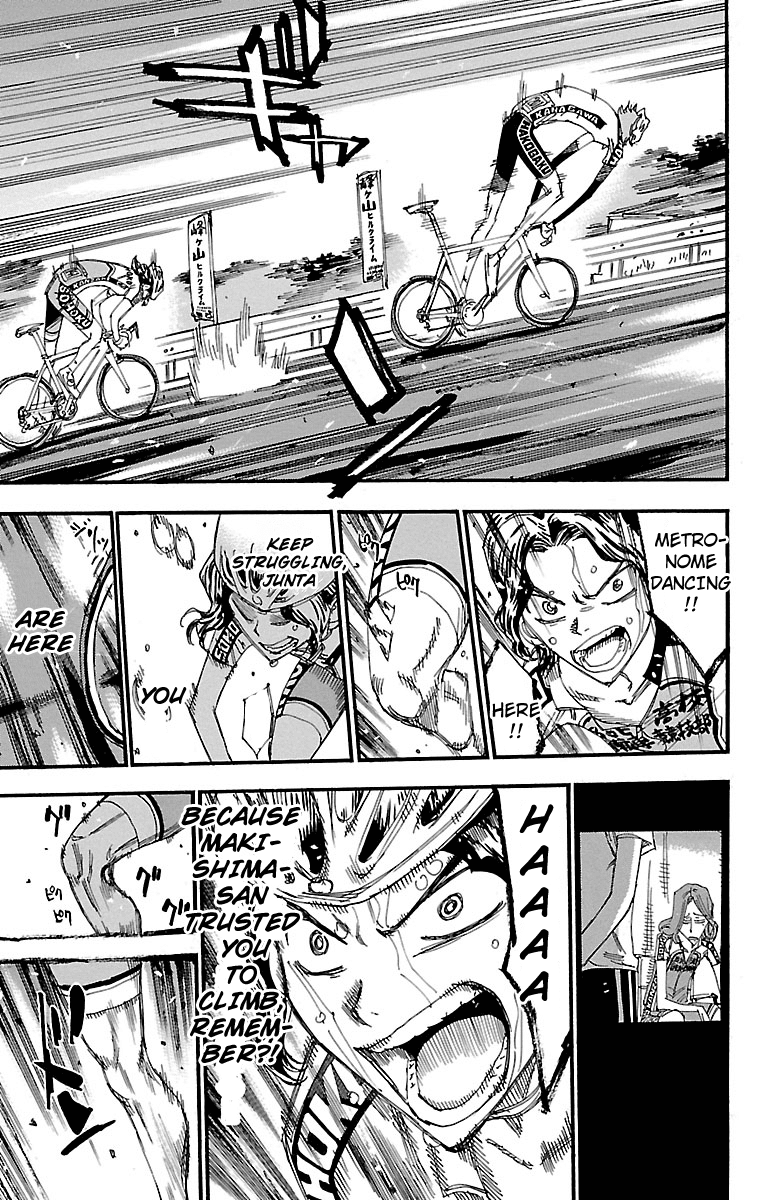 Yowamushi Pedal chapter 243 page 4