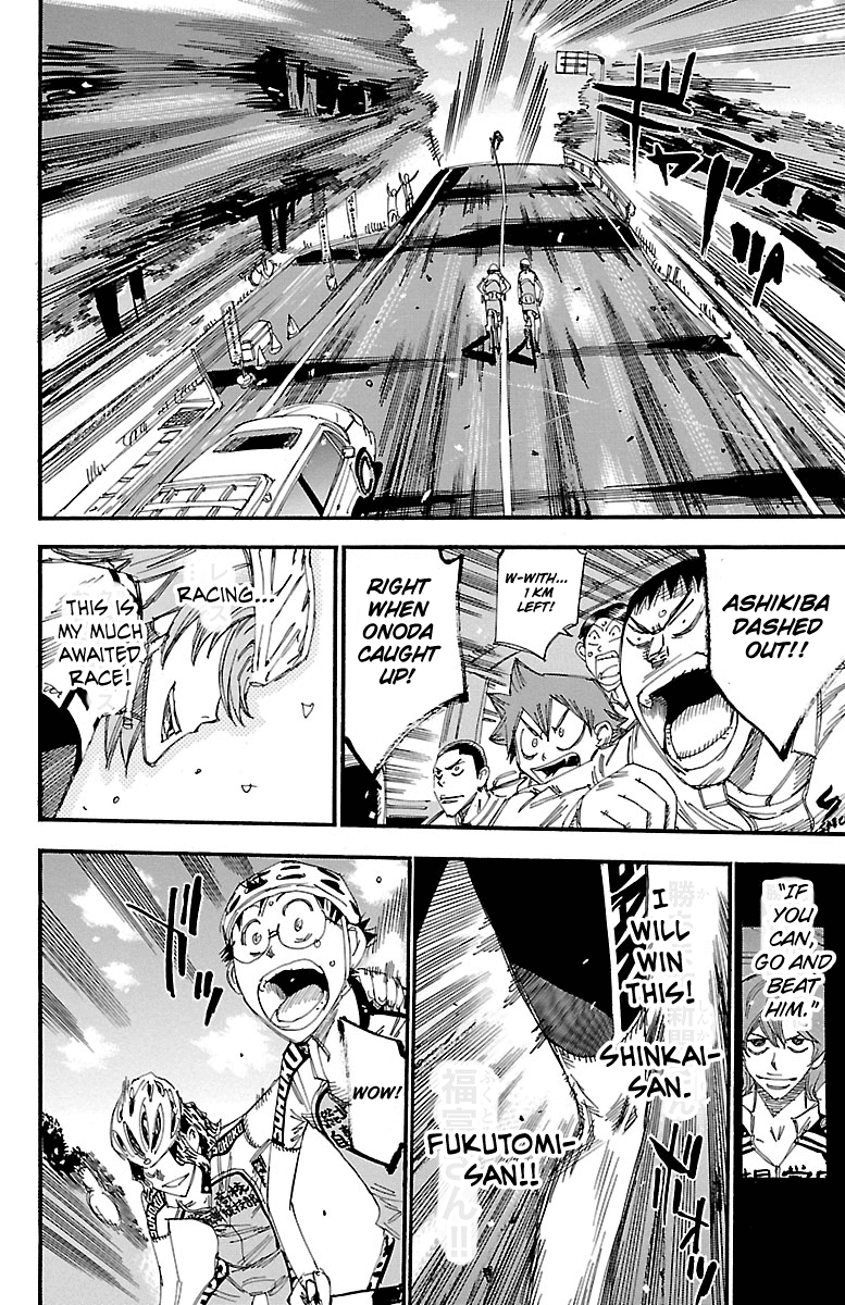 Yowamushi Pedal chapter 244 page 10