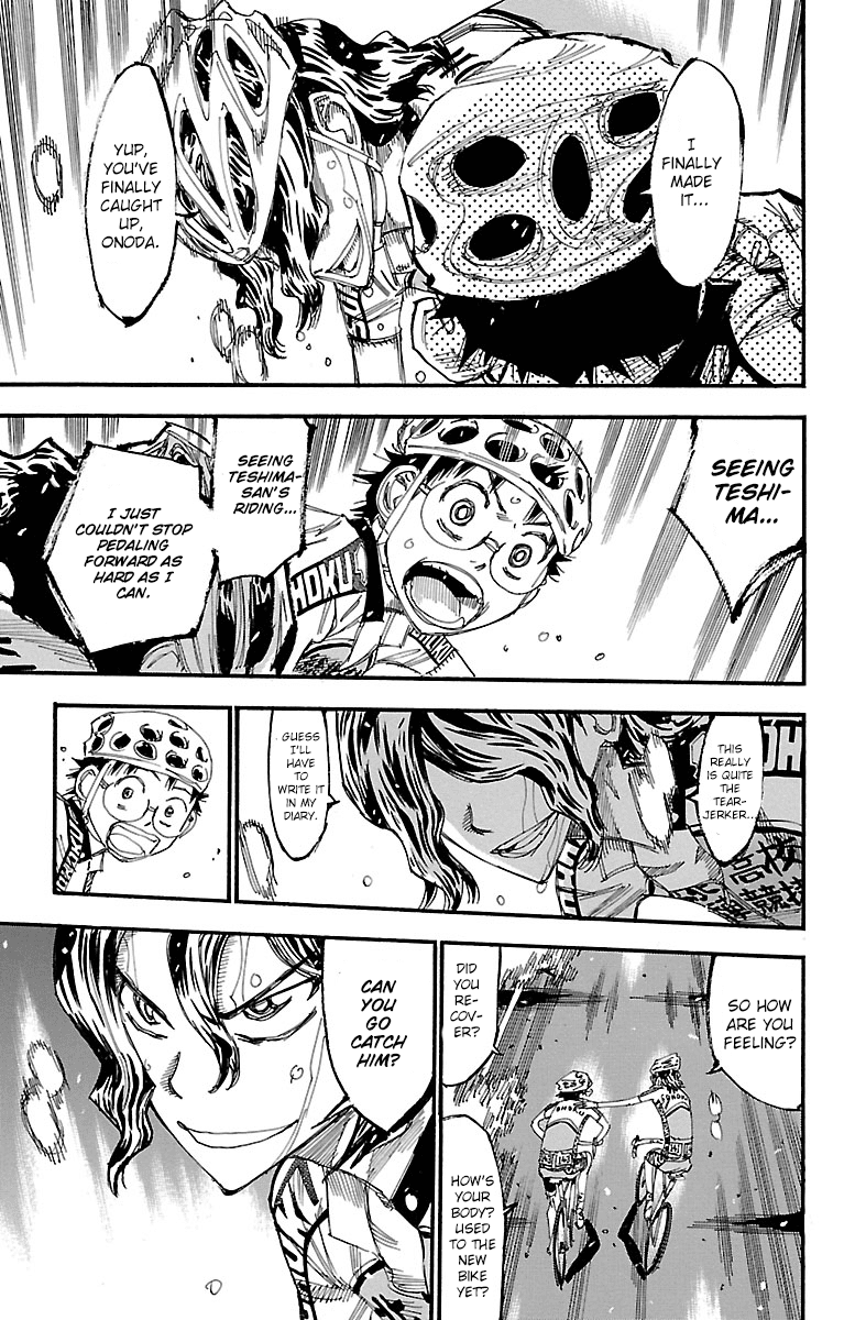 Yowamushi Pedal chapter 244 page 11