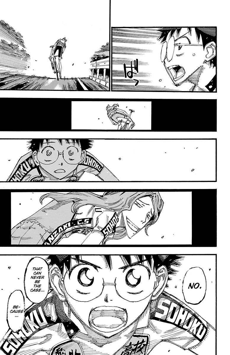 Yowamushi Pedal chapter 244 page 13