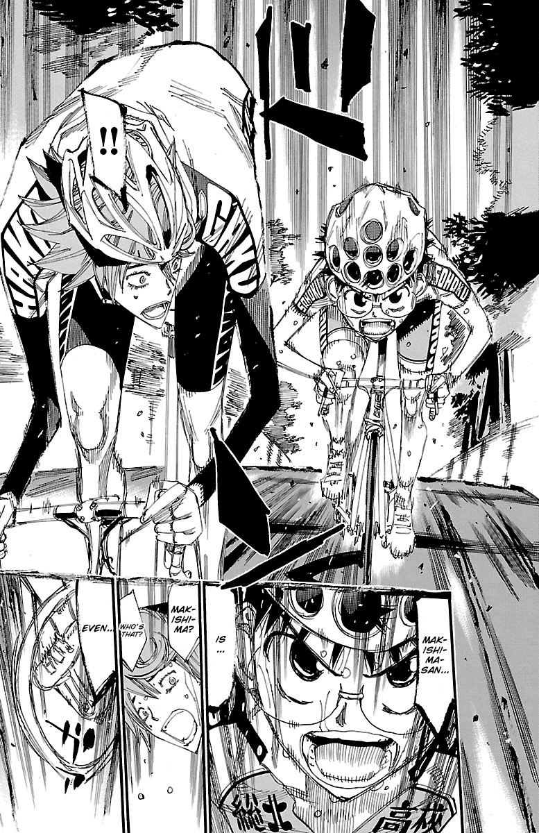 Yowamushi Pedal chapter 244 page 18