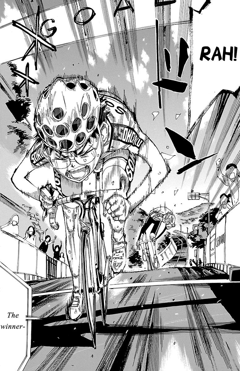 Yowamushi Pedal chapter 244 page 21