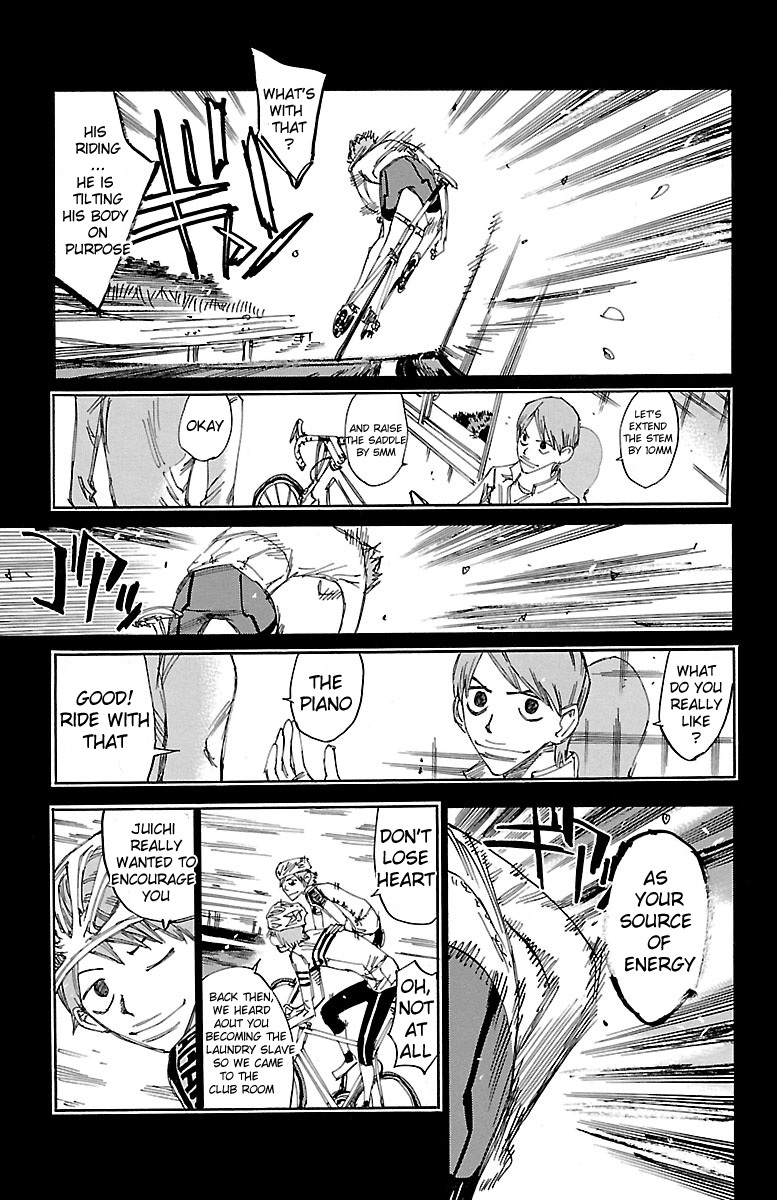 Yowamushi Pedal chapter 245 page 14