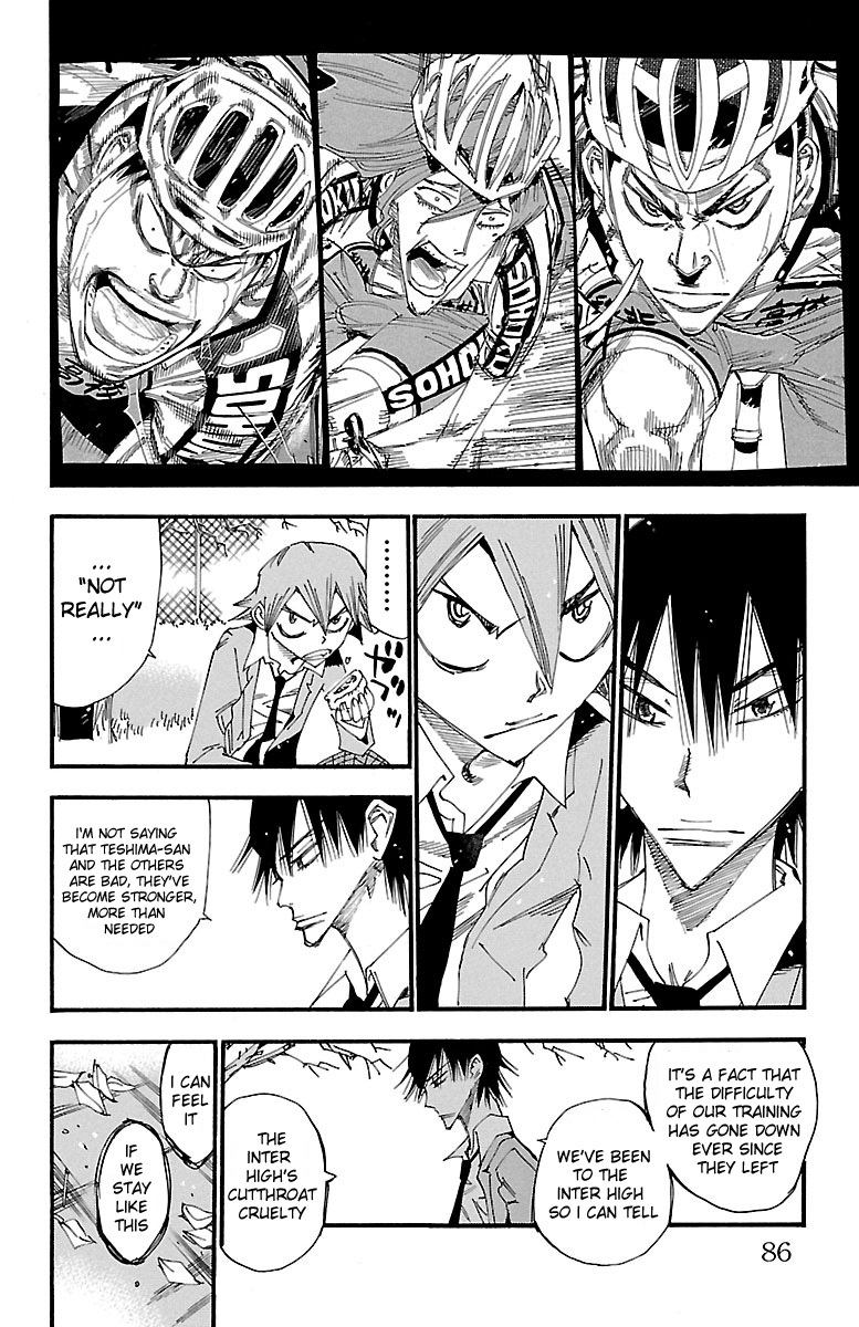 Yowamushi Pedal chapter 247 page 10