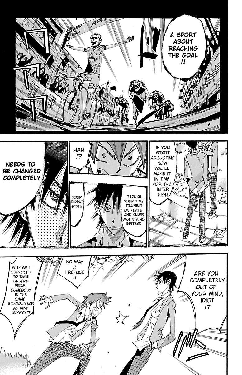 Yowamushi Pedal chapter 247 page 14