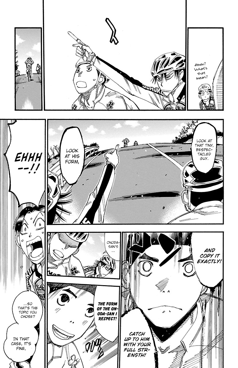 Yowamushi Pedal chapter 249 page 12