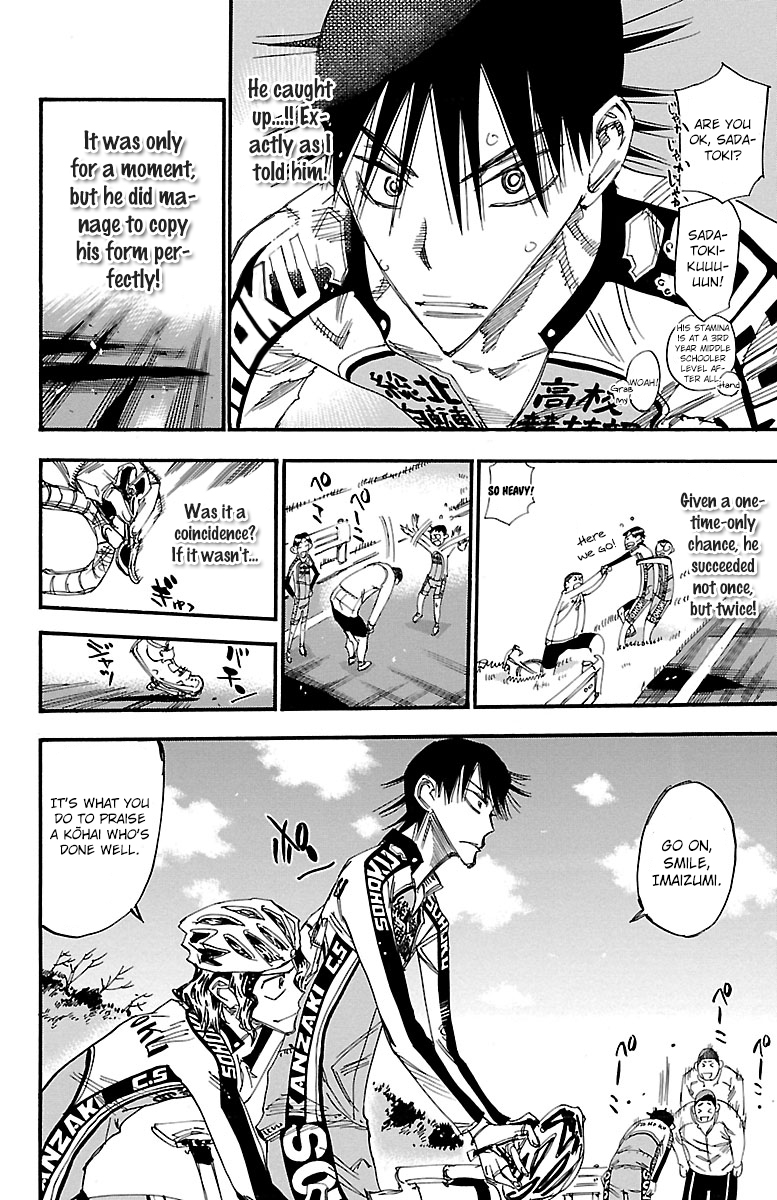 Yowamushi Pedal chapter 249 page 16