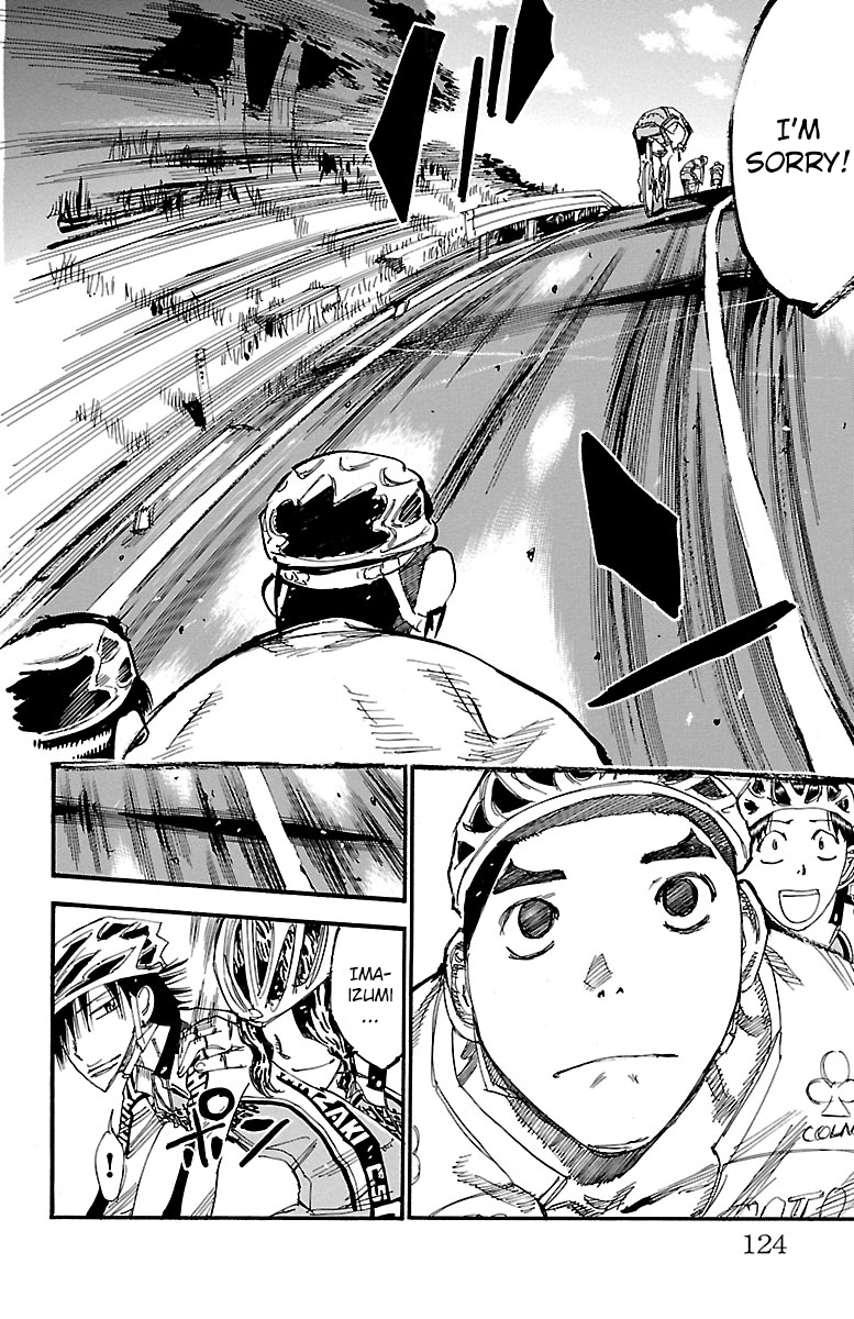 Yowamushi Pedal chapter 249 page 7