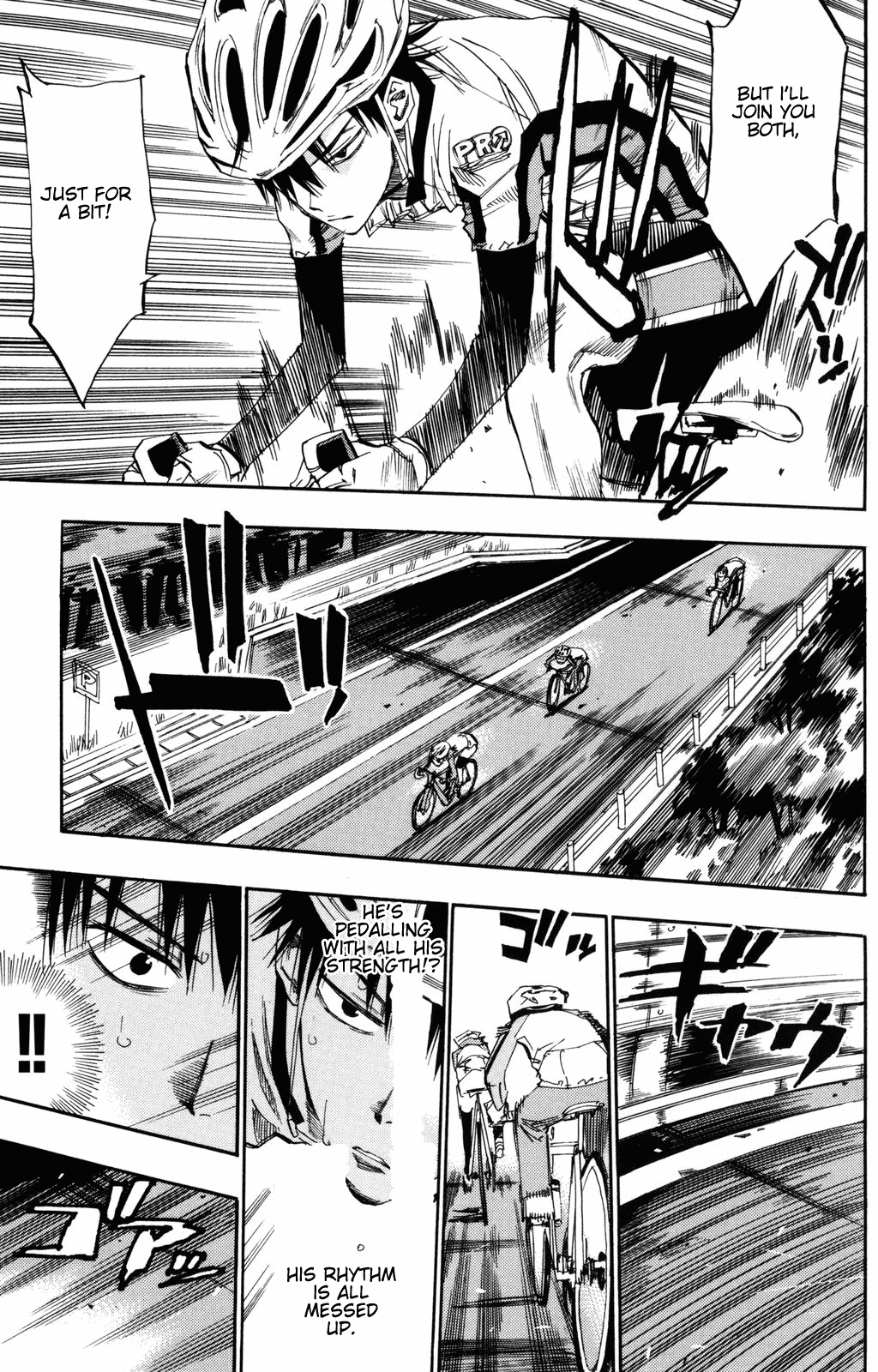 Yowamushi Pedal chapter 25 page 14