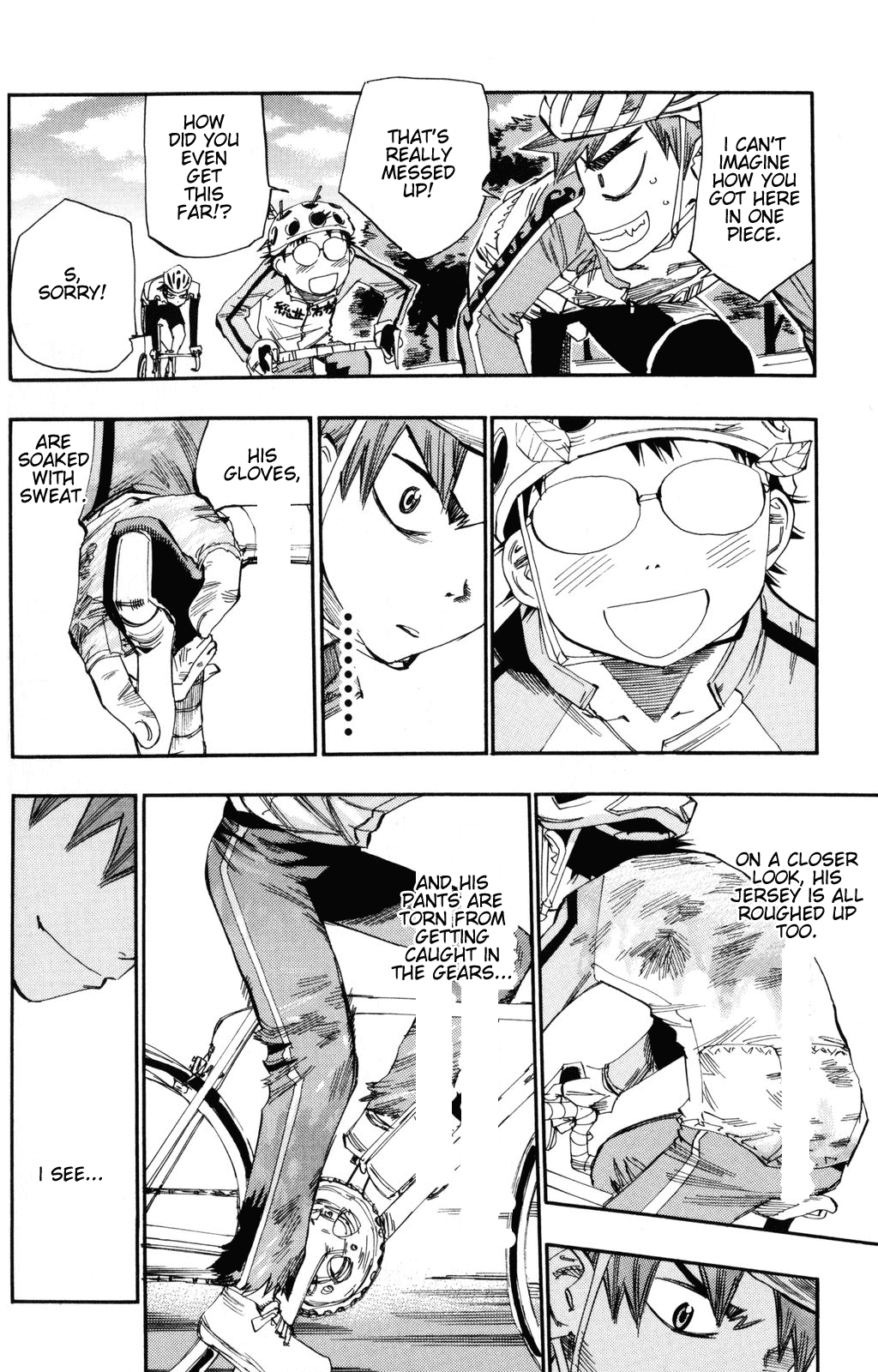 Yowamushi Pedal chapter 25 page 17