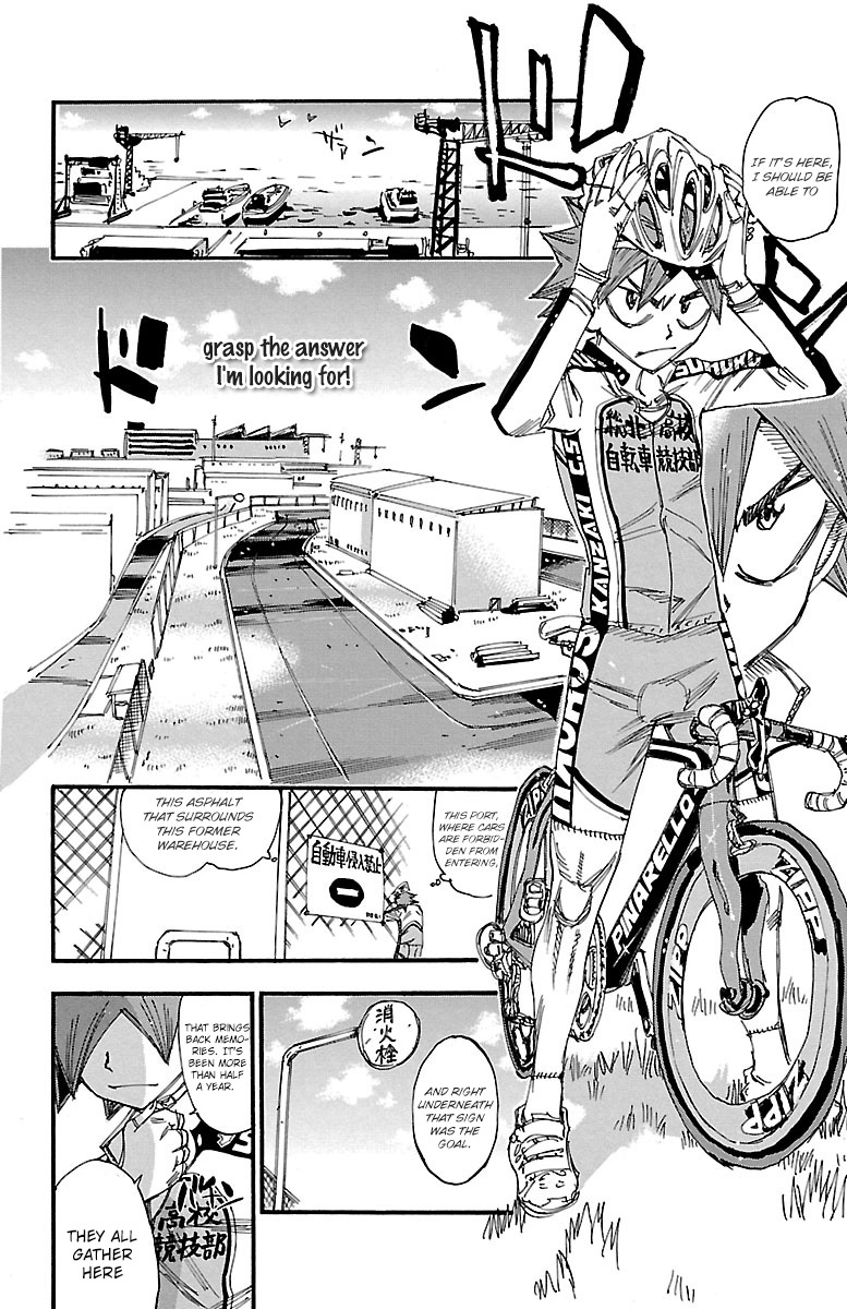 Yowamushi Pedal chapter 250 page 15