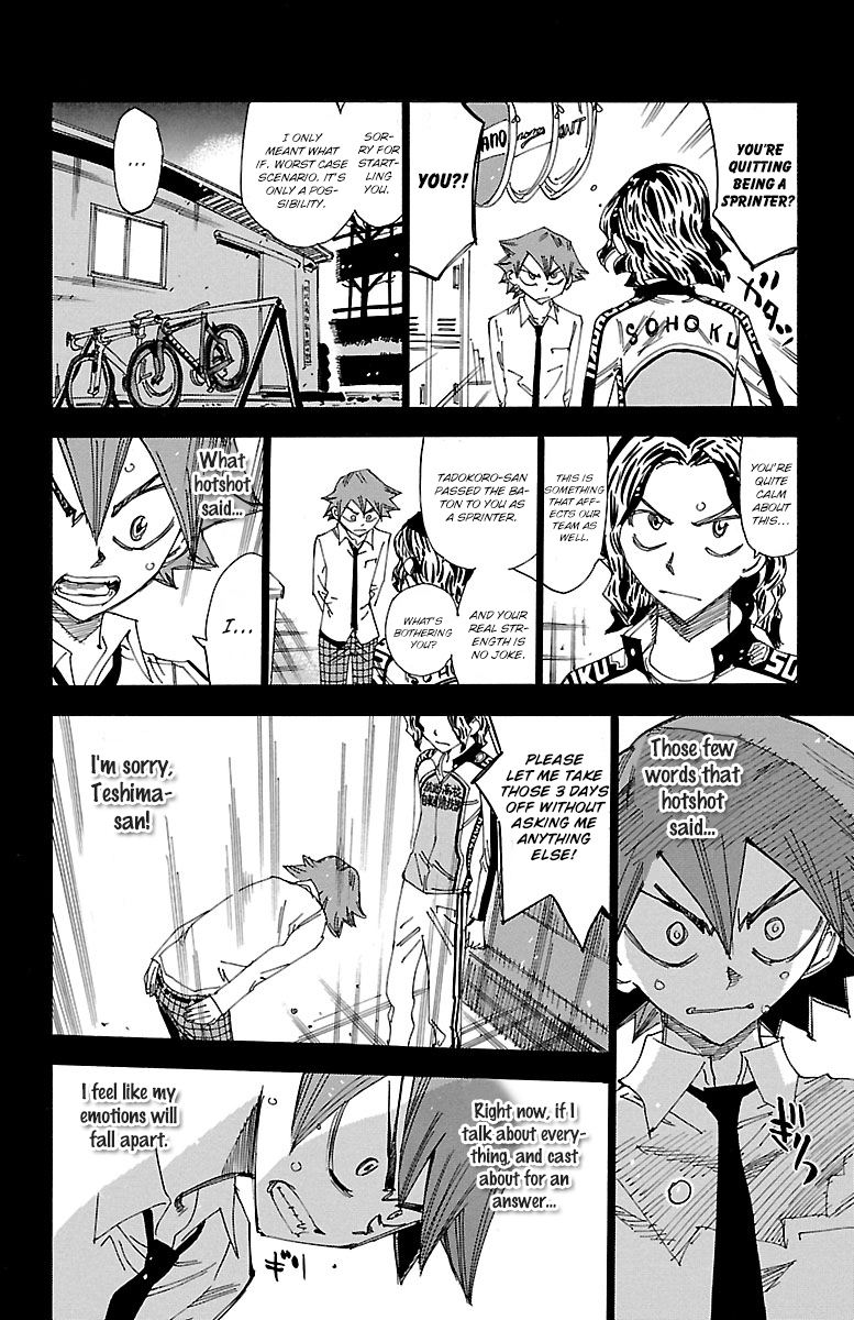 Yowamushi Pedal chapter 250 page 5