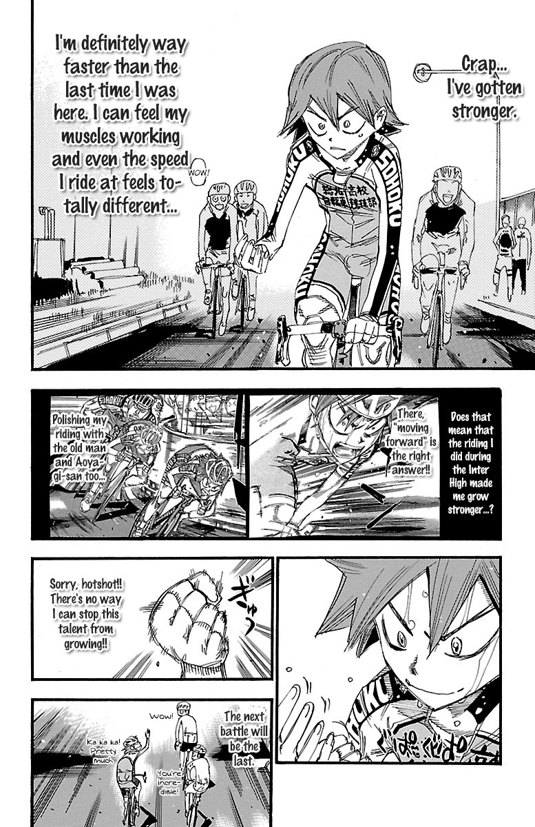 Yowamushi Pedal chapter 251 page 13