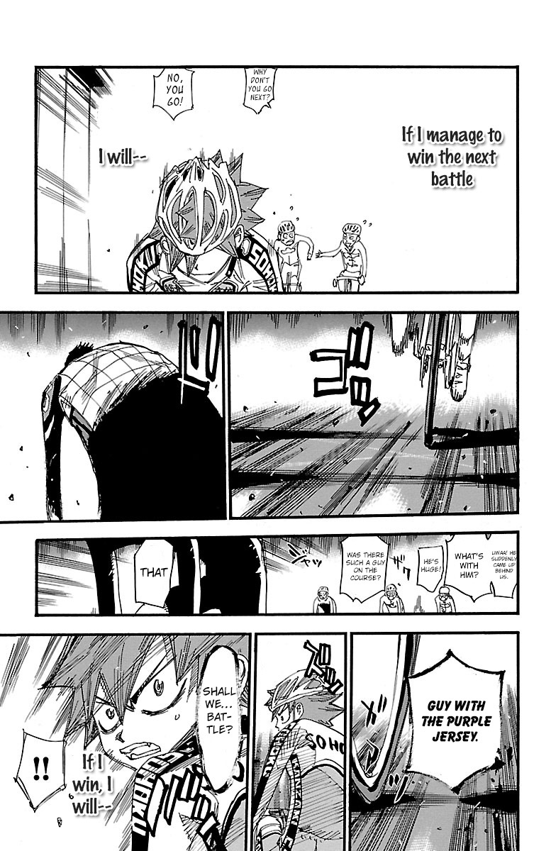 Yowamushi Pedal chapter 251 page 14