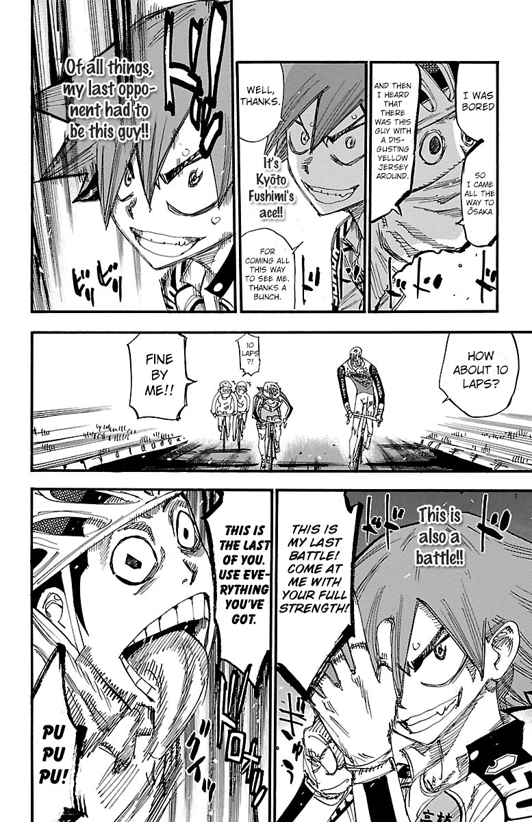 Yowamushi Pedal chapter 251 page 16