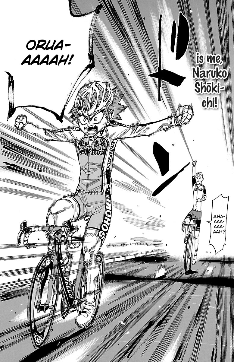 Yowamushi Pedal chapter 251 page 7