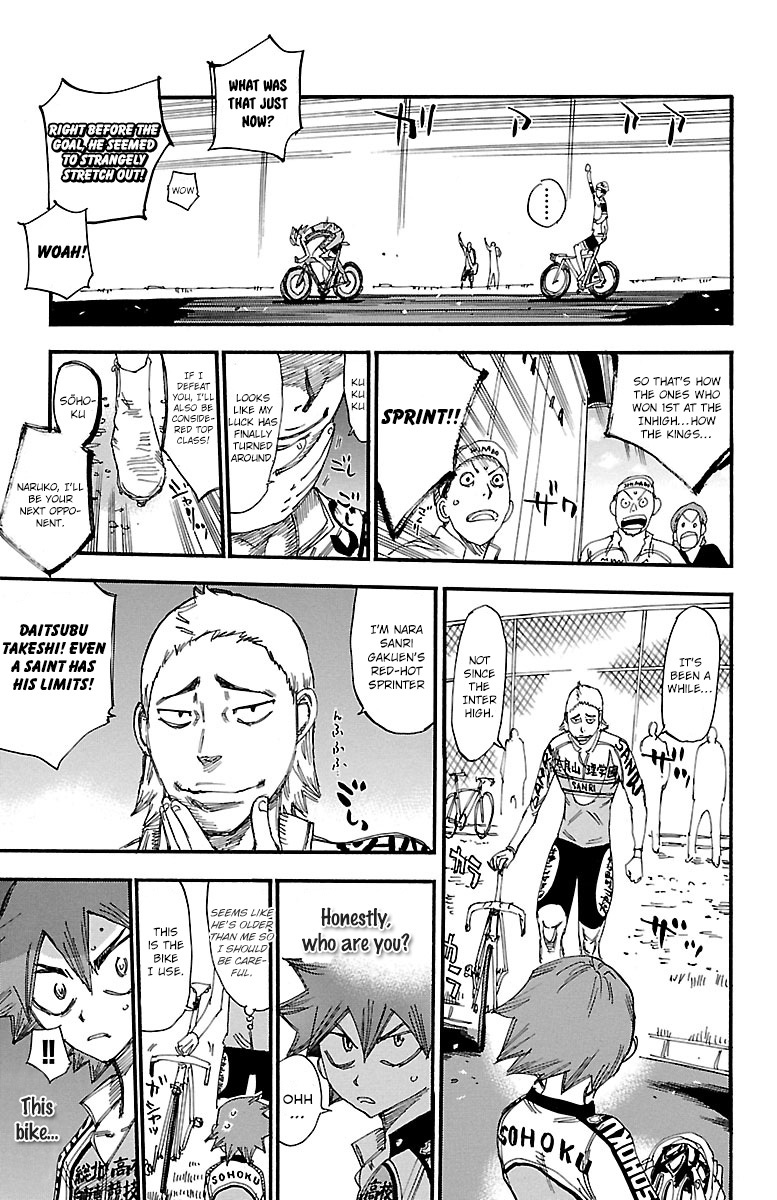 Yowamushi Pedal chapter 251 page 8