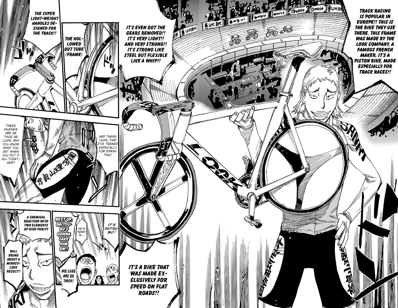 Yowamushi Pedal chapter 251 page 9