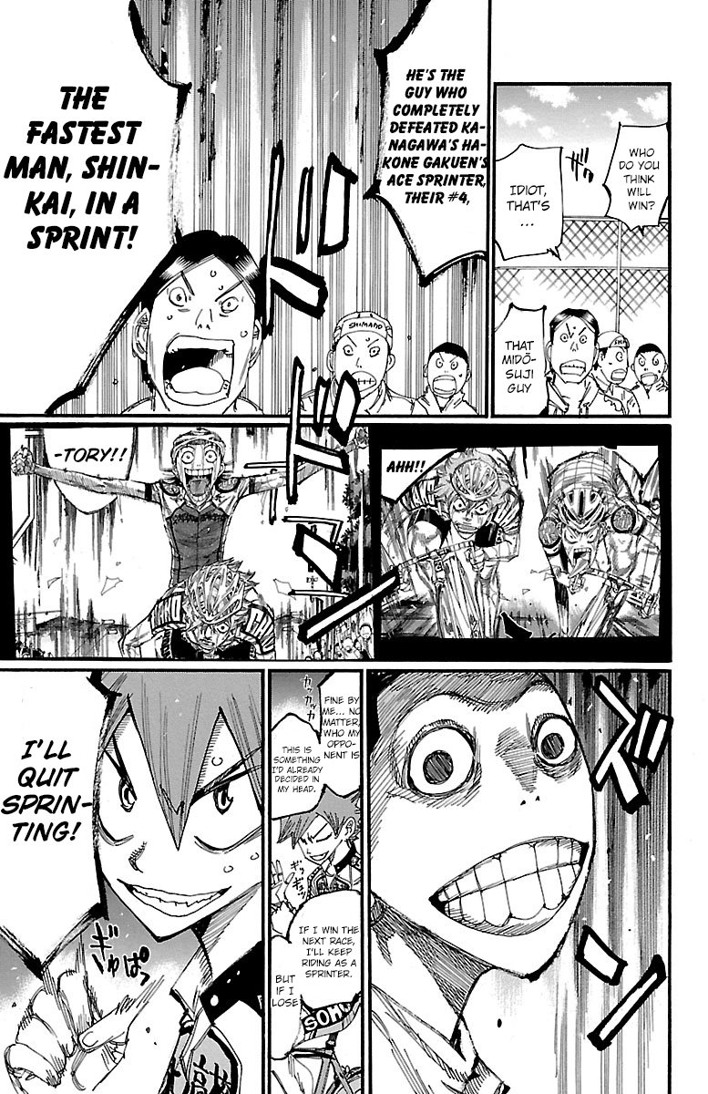 Yowamushi Pedal chapter 252 page 3