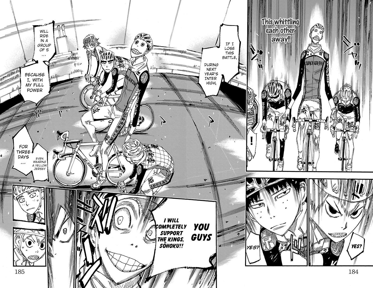 Yowamushi Pedal chapter 252 page 5