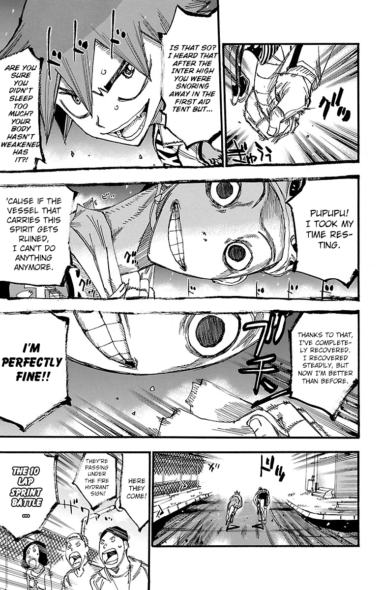 Yowamushi Pedal chapter 252 page 7