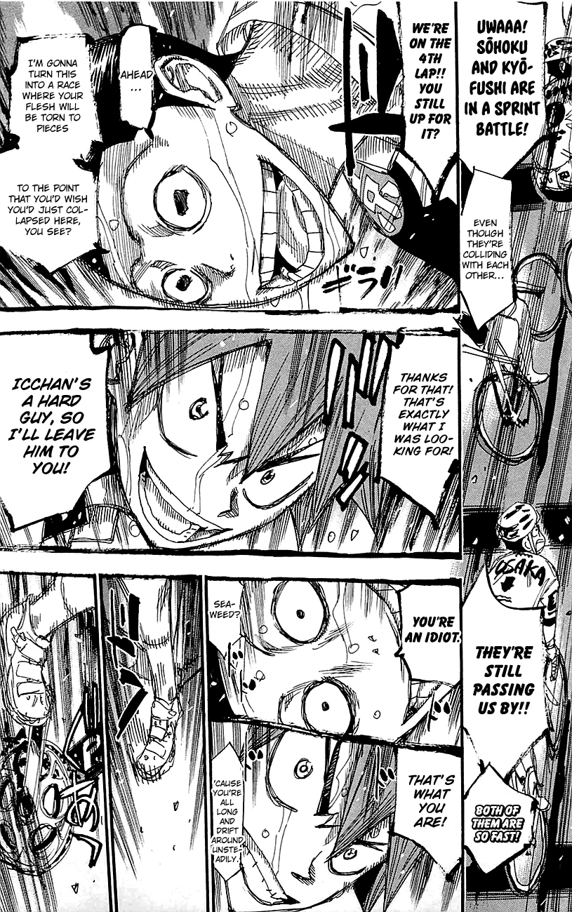 Yowamushi Pedal chapter 253 page 7