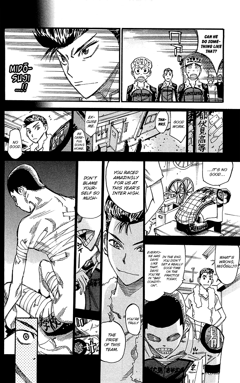 Yowamushi Pedal chapter 254 page 10