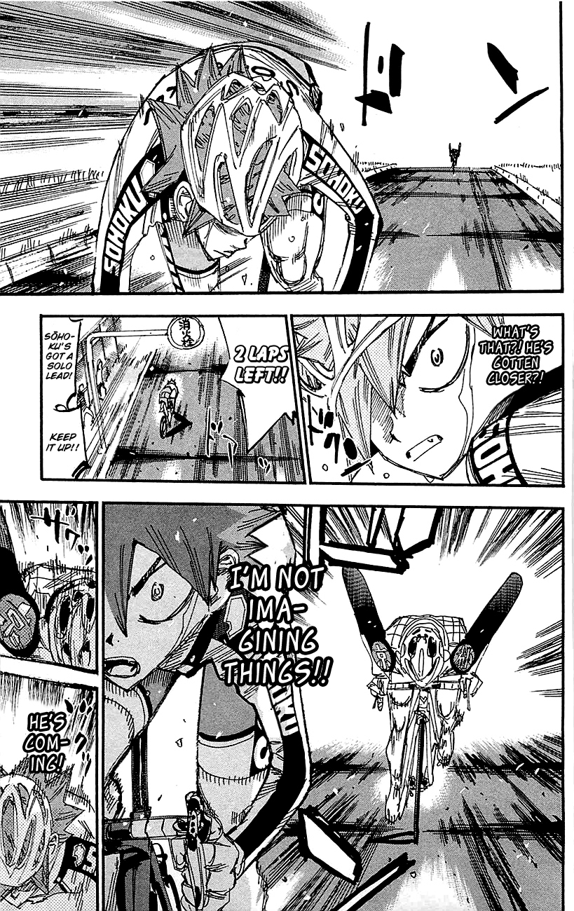 Yowamushi Pedal chapter 254 page 13