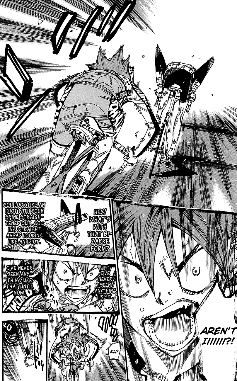 Yowamushi Pedal chapter 254 page 17