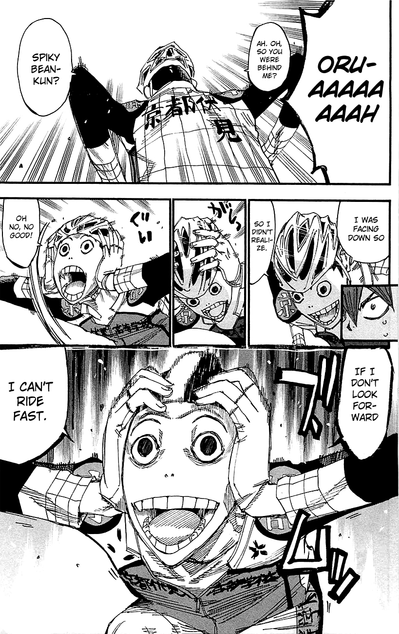 Yowamushi Pedal chapter 254 page 18