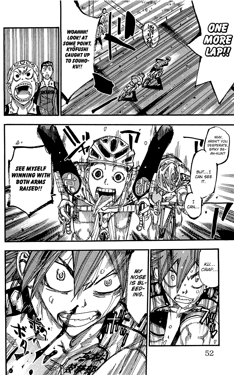 Yowamushi Pedal chapter 254 page 19