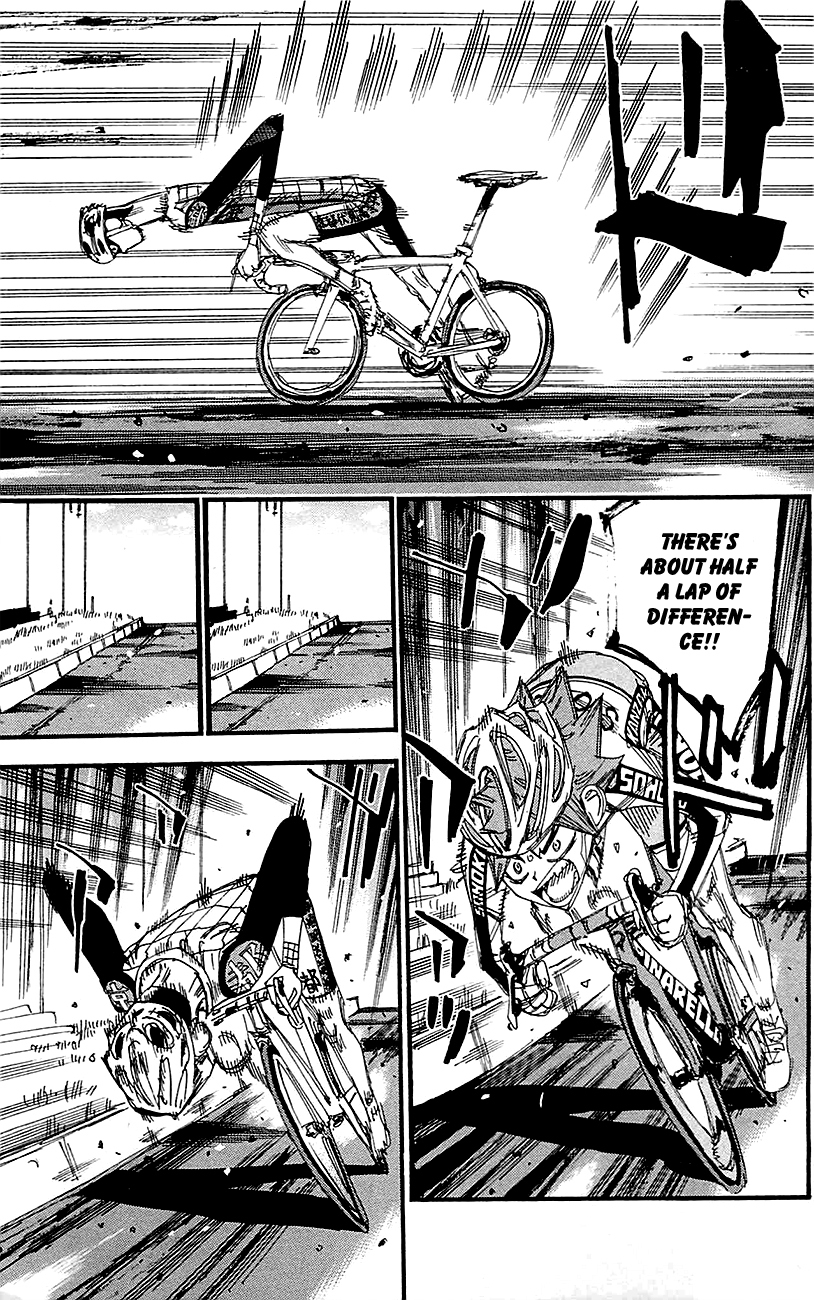 Yowamushi Pedal chapter 254 page 9