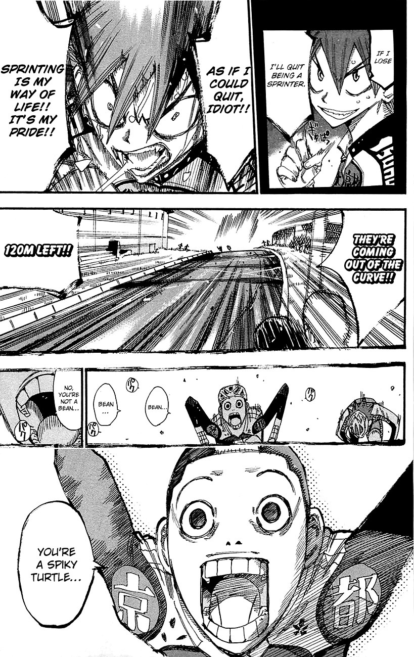 Yowamushi Pedal chapter 255 page 11