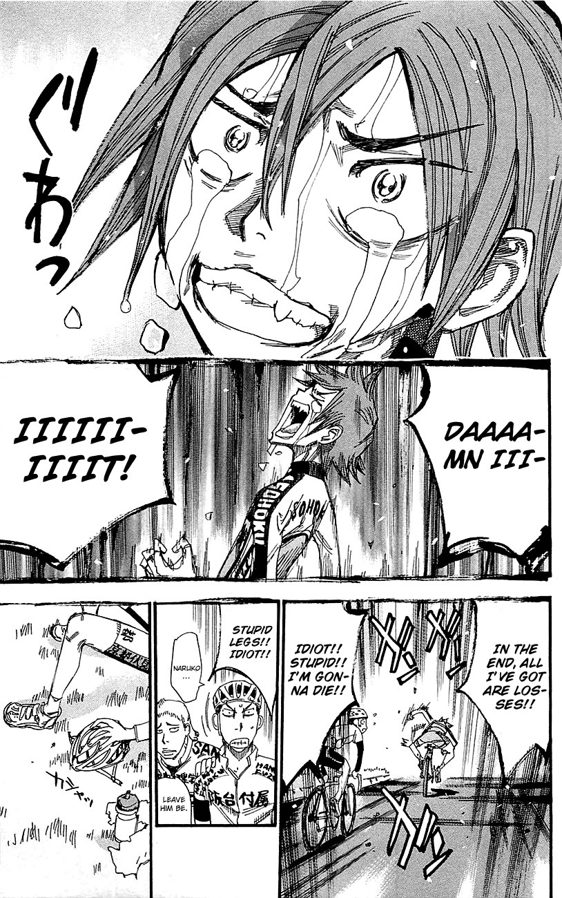 Yowamushi Pedal chapter 255 page 16