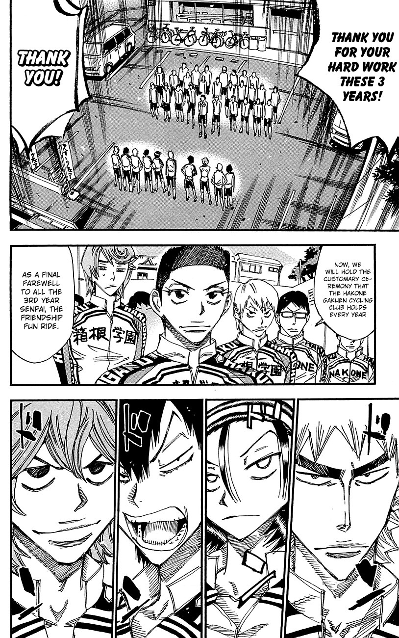 Yowamushi Pedal chapter 255 page 19