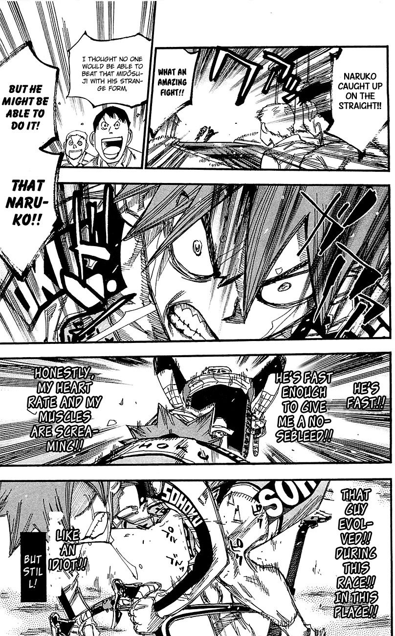 Yowamushi Pedal chapter 255 page 7