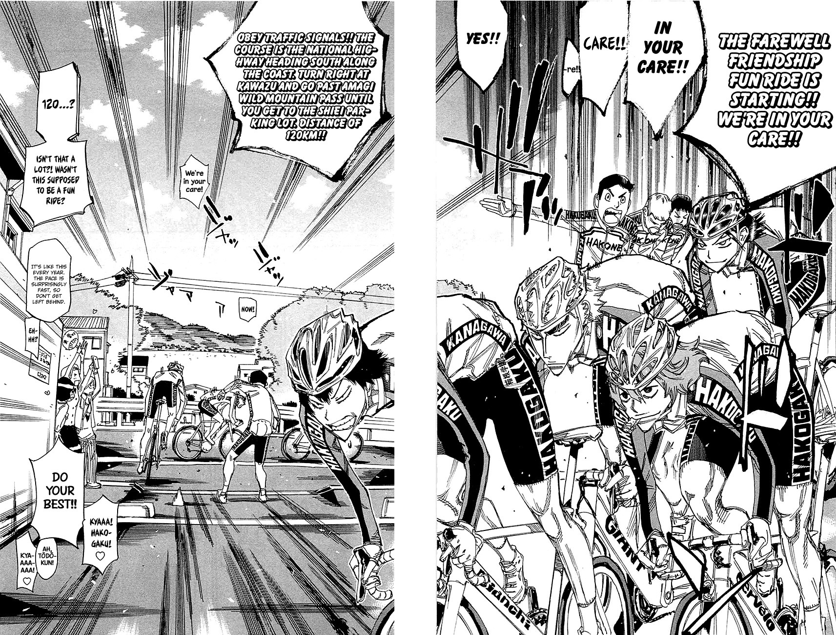 Yowamushi Pedal chapter 256 page 3