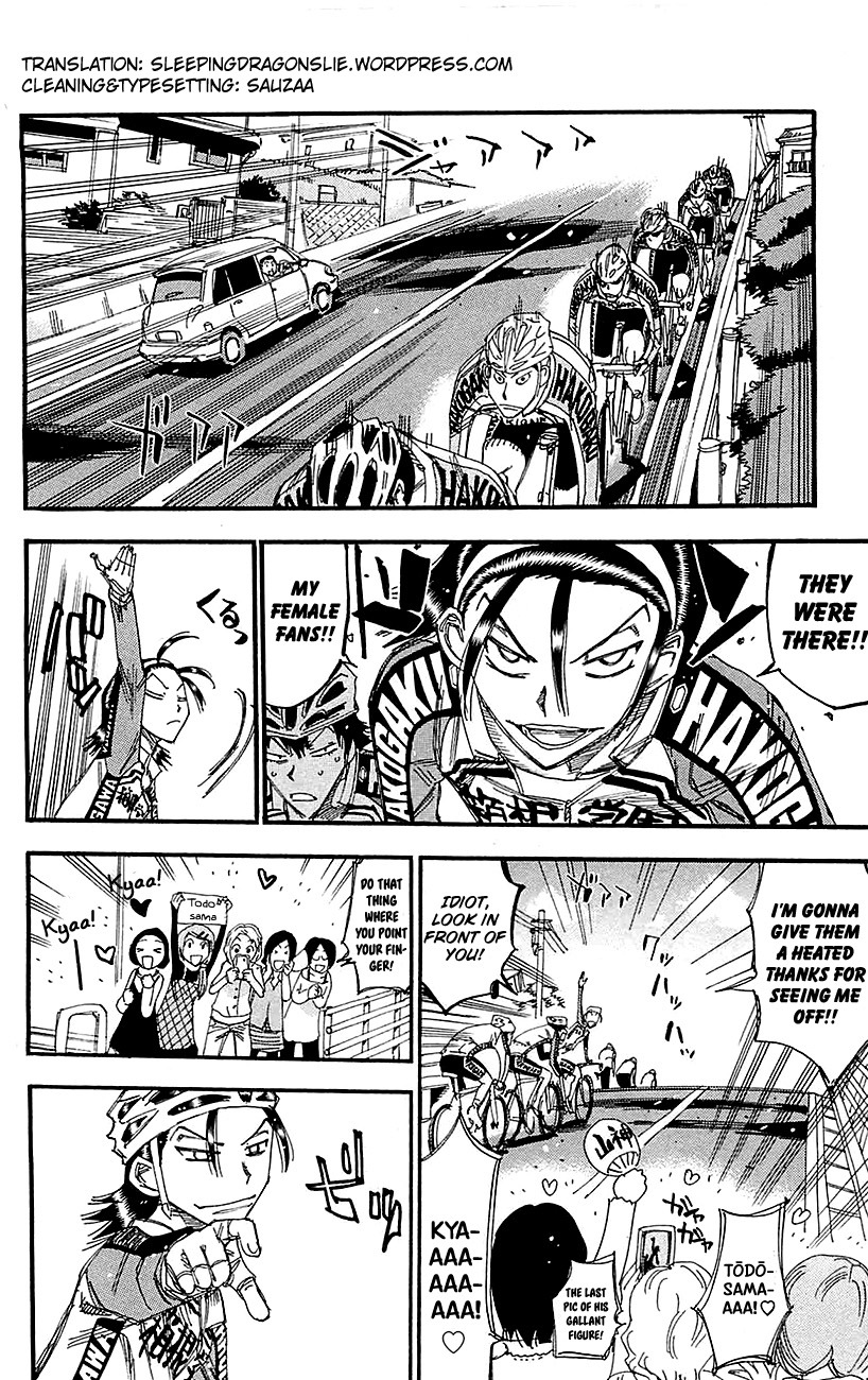 Yowamushi Pedal chapter 256 page 4