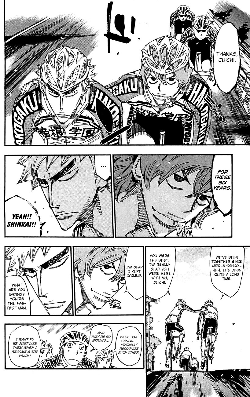 Yowamushi Pedal chapter 256 page 6