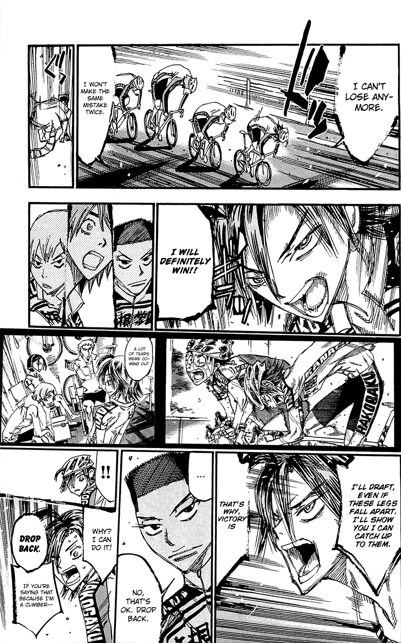 Yowamushi Pedal chapter 257 page 10