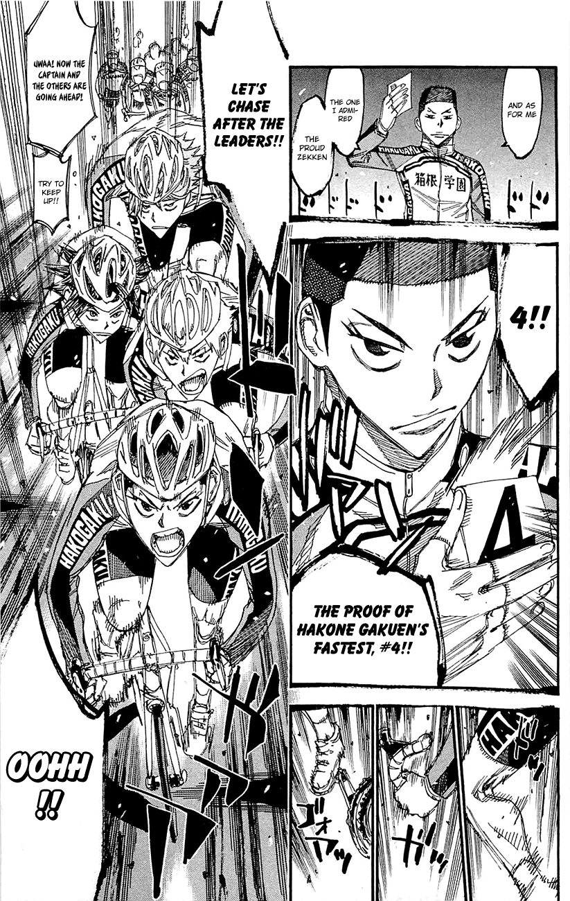 Yowamushi Pedal chapter 257 page 16