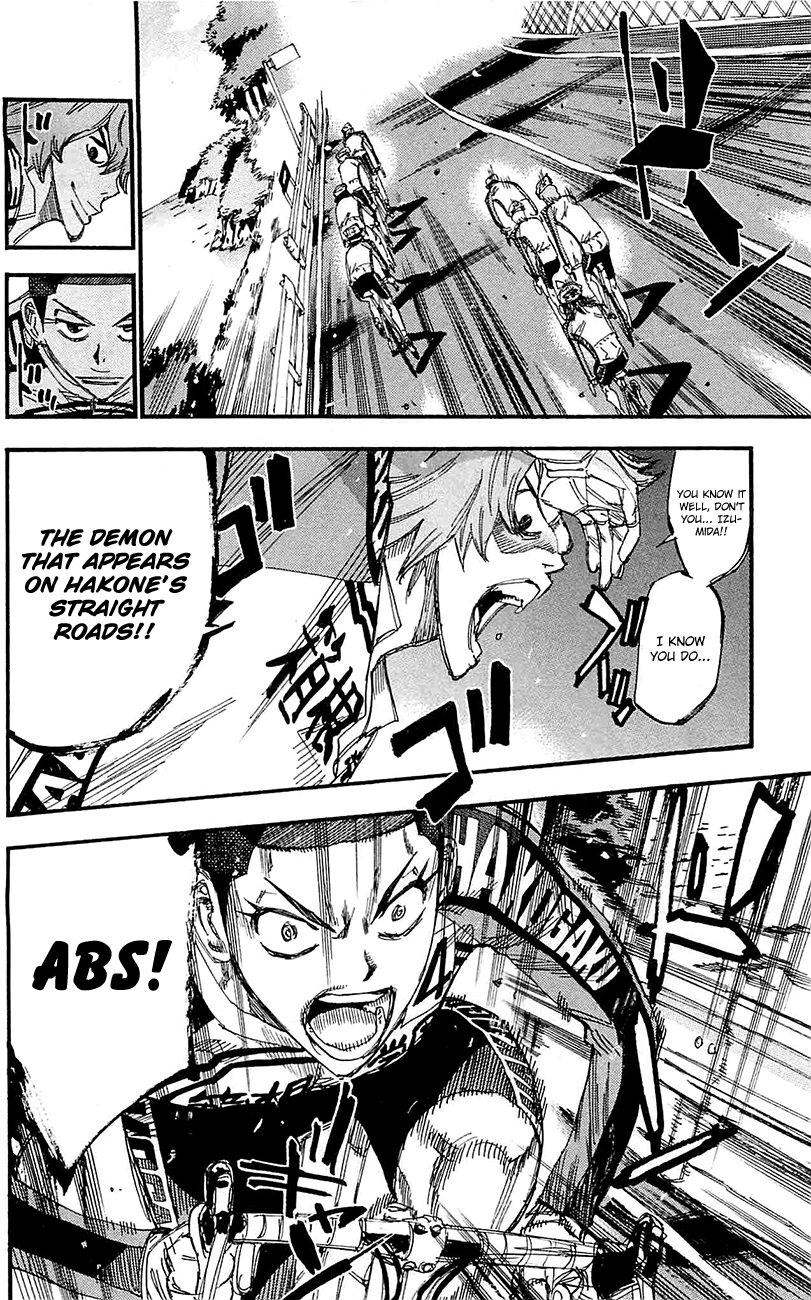 Yowamushi Pedal chapter 257 page 18