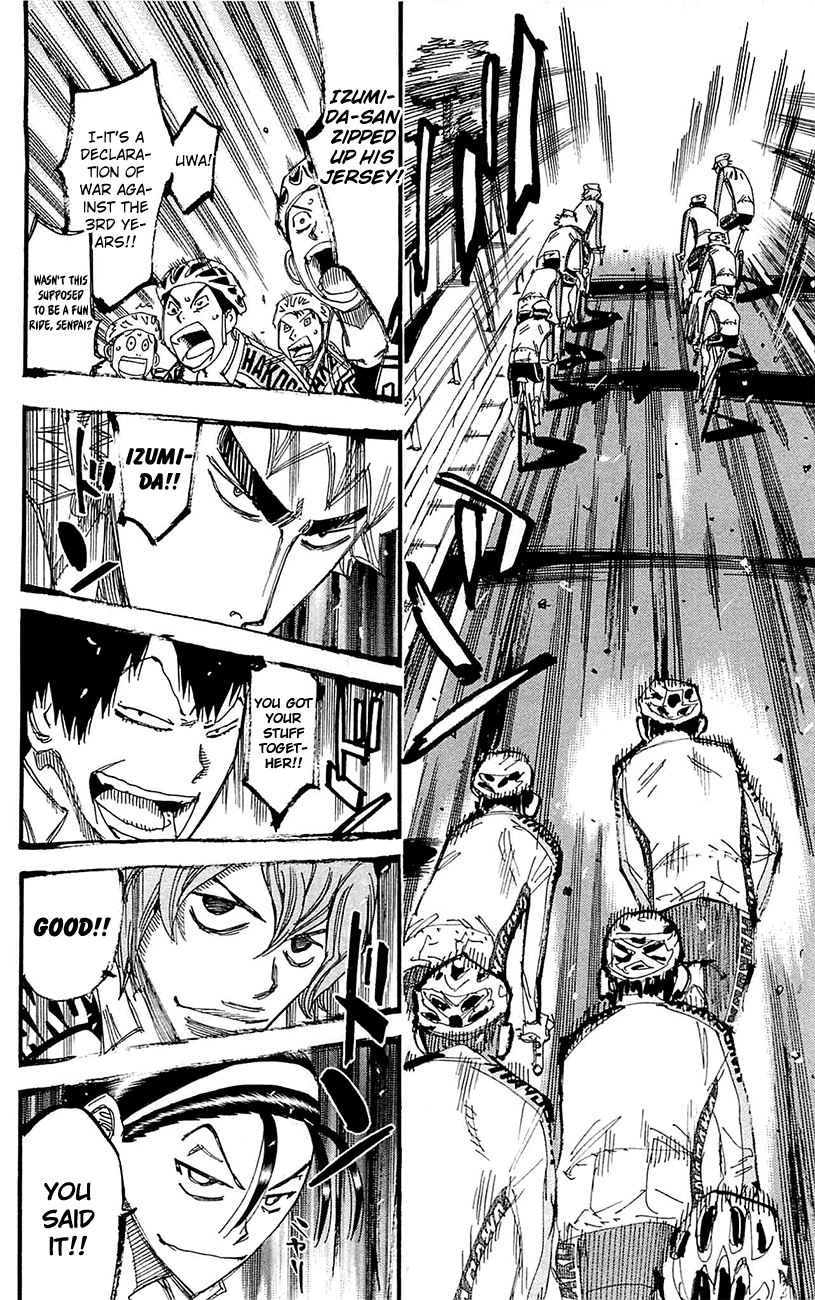 Yowamushi Pedal chapter 257 page 2