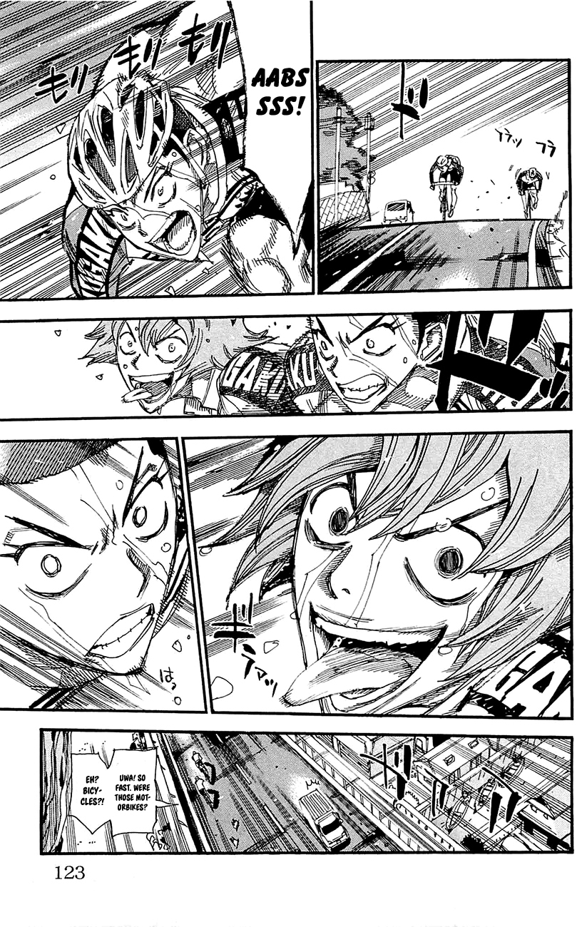 Yowamushi Pedal chapter 258 page 10