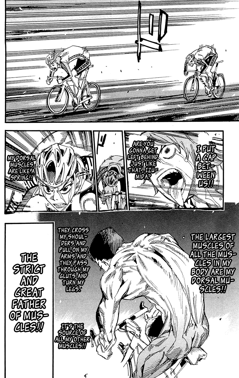 Yowamushi Pedal chapter 258 page 11