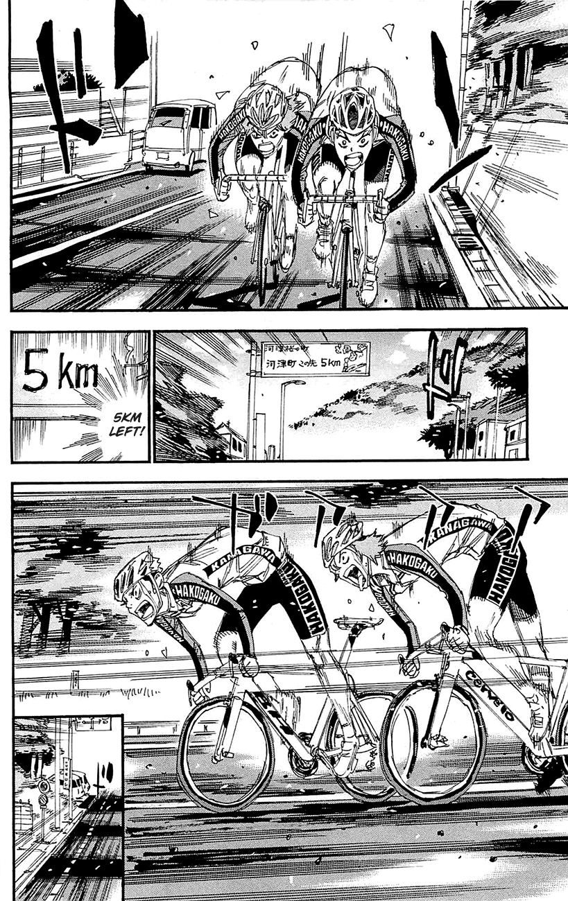 Yowamushi Pedal chapter 258 page 15