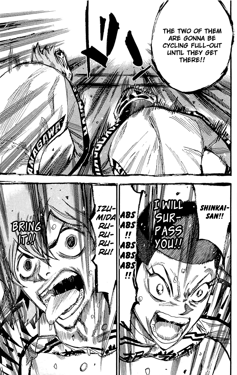 Yowamushi Pedal chapter 258 page 8