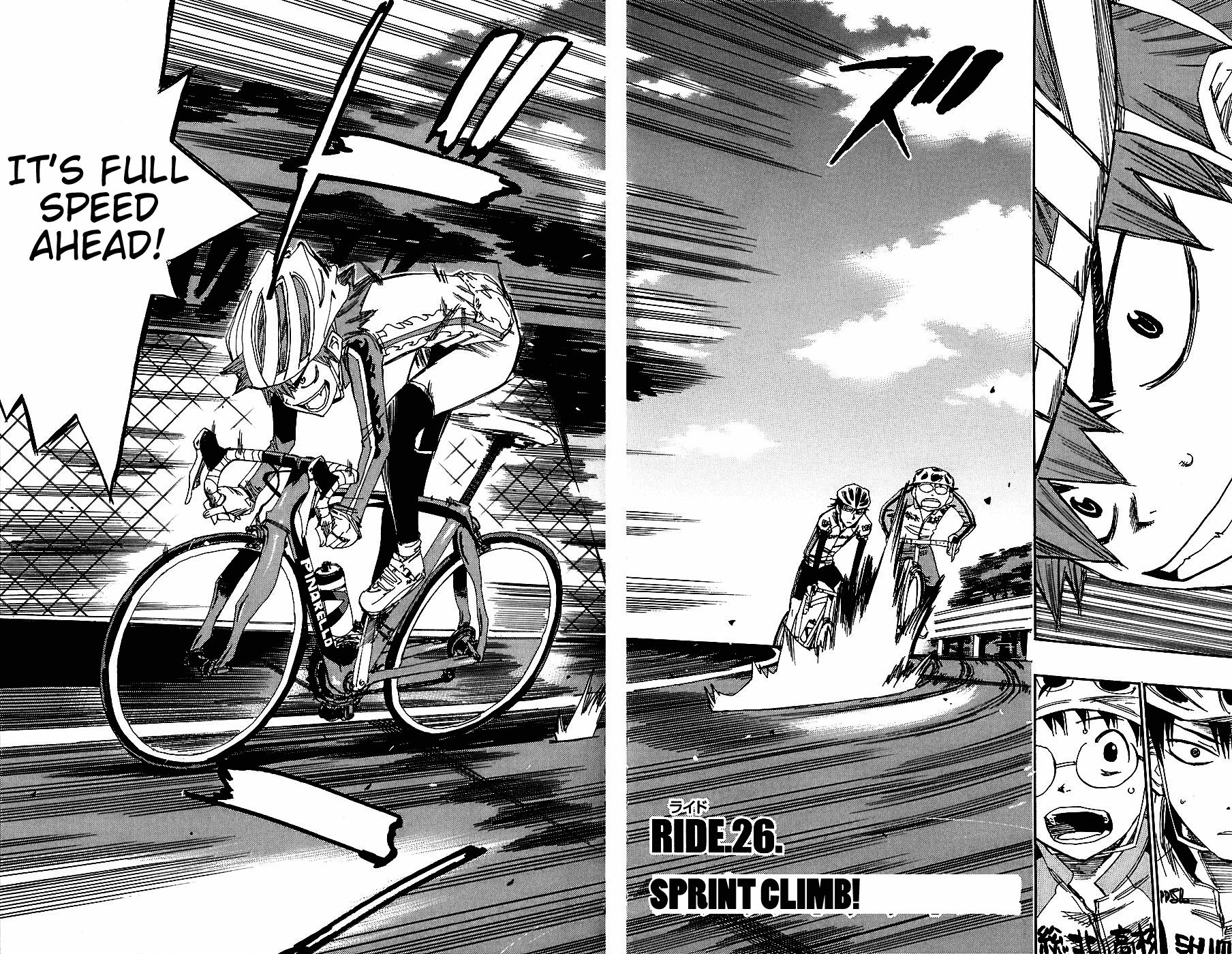 Yowamushi Pedal chapter 26 page 10