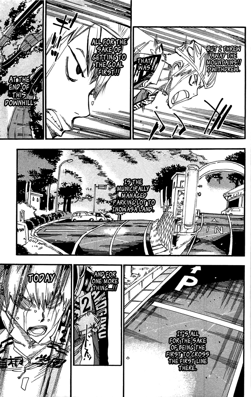 Yowamushi Pedal chapter 260 page 19