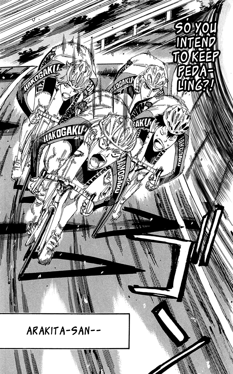 Yowamushi Pedal chapter 260 page 25